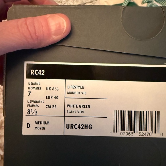 NIB New Balance RC42 Sneakers with Anthro Novelty Laces - Picture 13 of 16